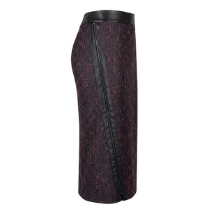 Trussardi Black Wool Women Skirt