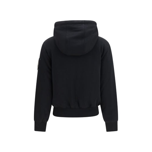 Moose Knuckles Black Cotton Sweatshirt