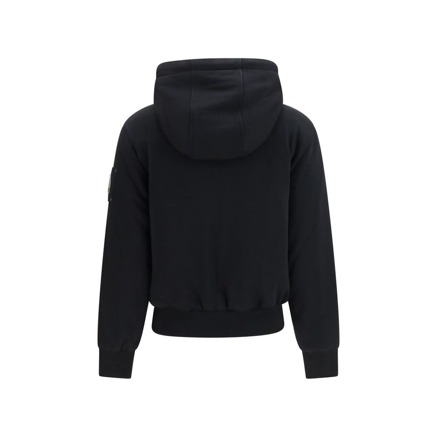 Moose Knuckles Black Cotton Sweatshirt