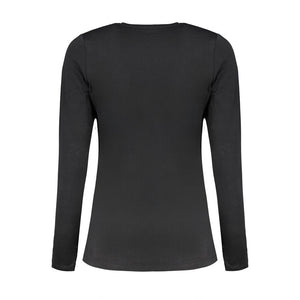 Pepe Jeans Black Cotton Women's T-Shirt
