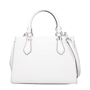Michael Kors White Leather Handbag