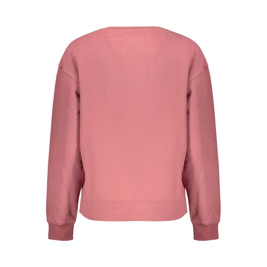 Pepe Jeans Pink Cotton Women Sweatshirt