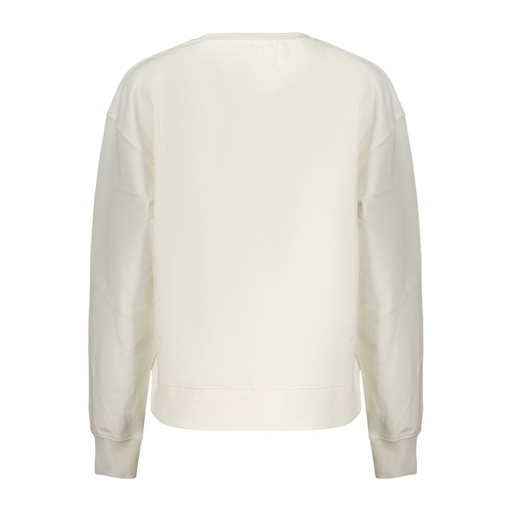 Pepe Jeans White Cotton Women's Sweatshirt