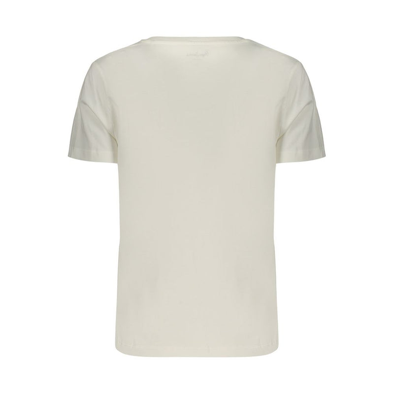 Pepe Jeans White Cotton Women's T-Shirt