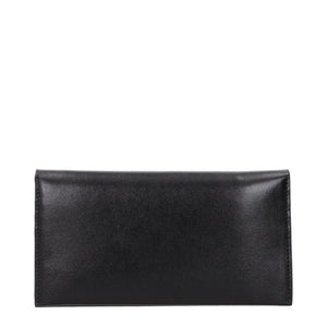Jil Sander Black Leather Wallet