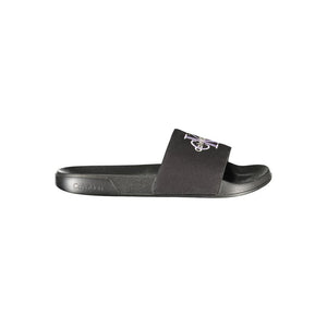 Calvin Klein Nero Polyurethane Women Ciabatta