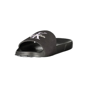 Calvin Klein Nero Polyurethane Women Ciabatta