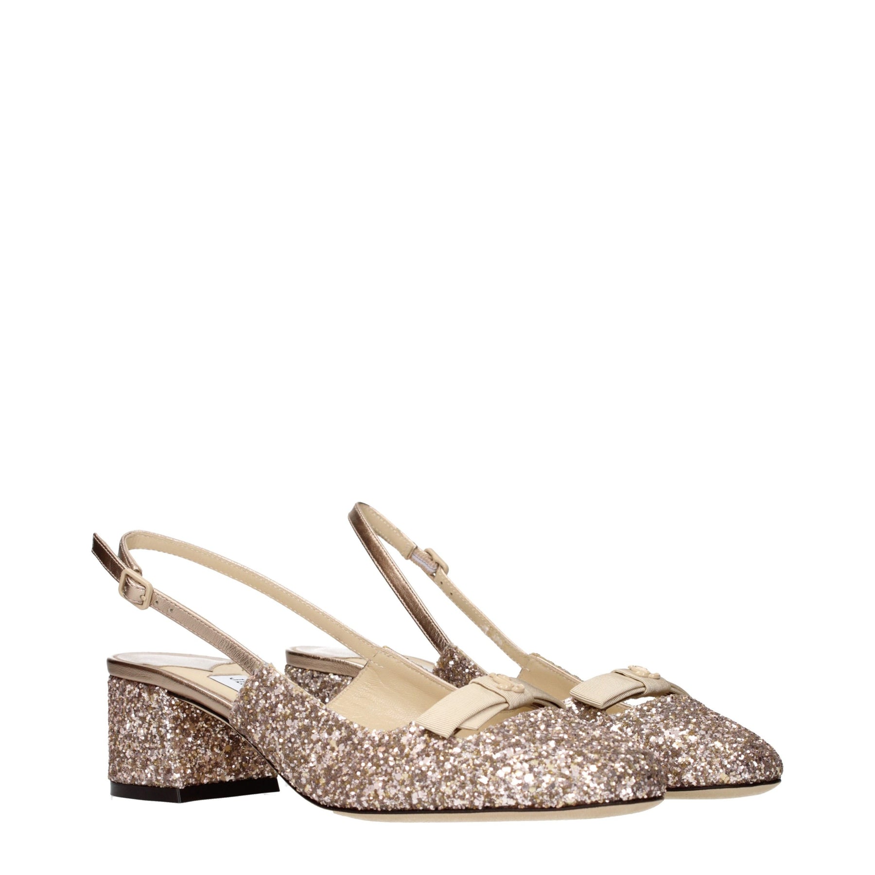Jimmy Choo Pink Plastic Flat Sandals
