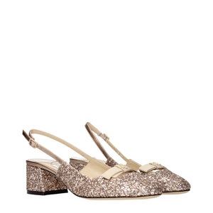 Jimmy Choo Pink Plastic Flat Sandals