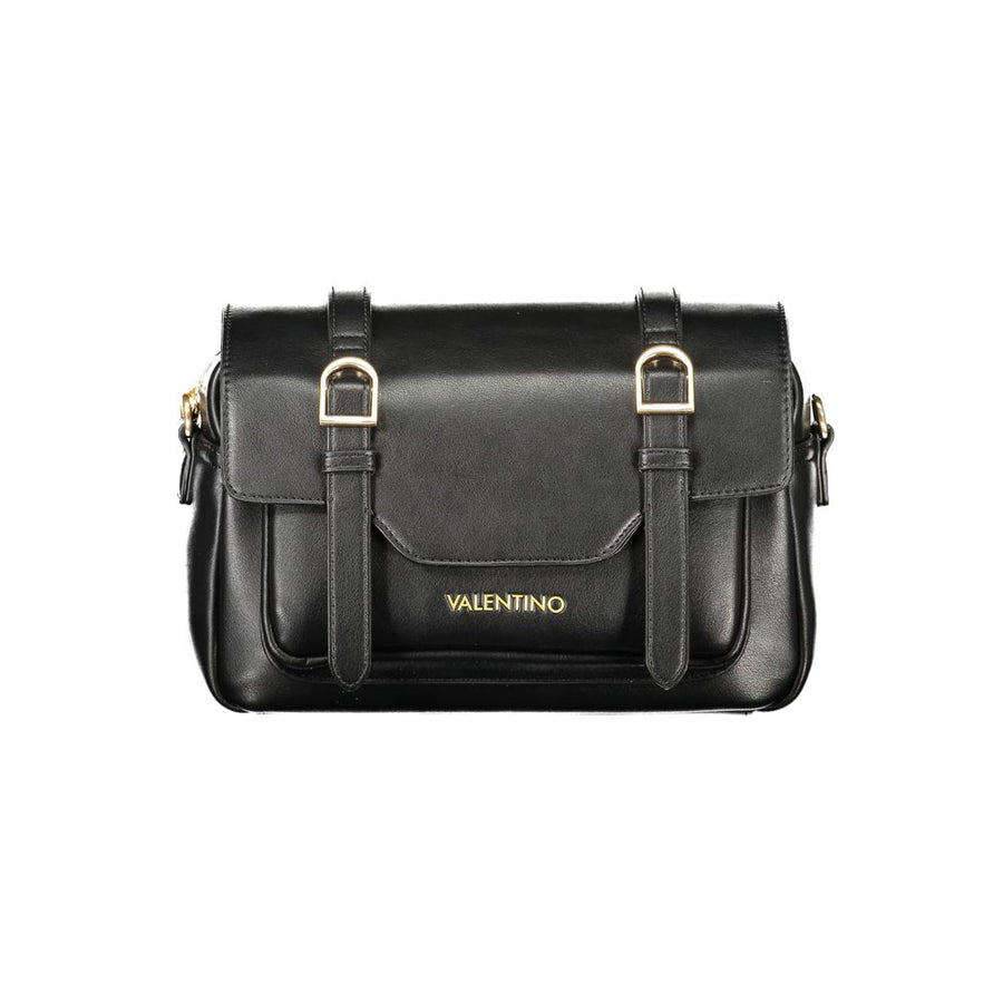 Mario Valentino Black Polyurethane Women's Bag