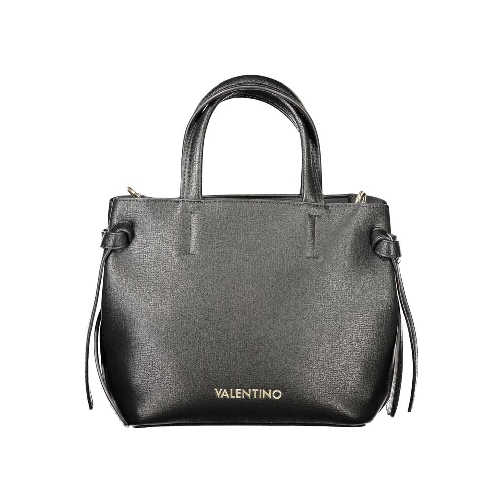 Mario Valentino Black Polyurethane Women's Bag