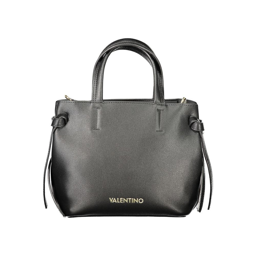 Mario Valentino Black Polyurethane Women's Bag