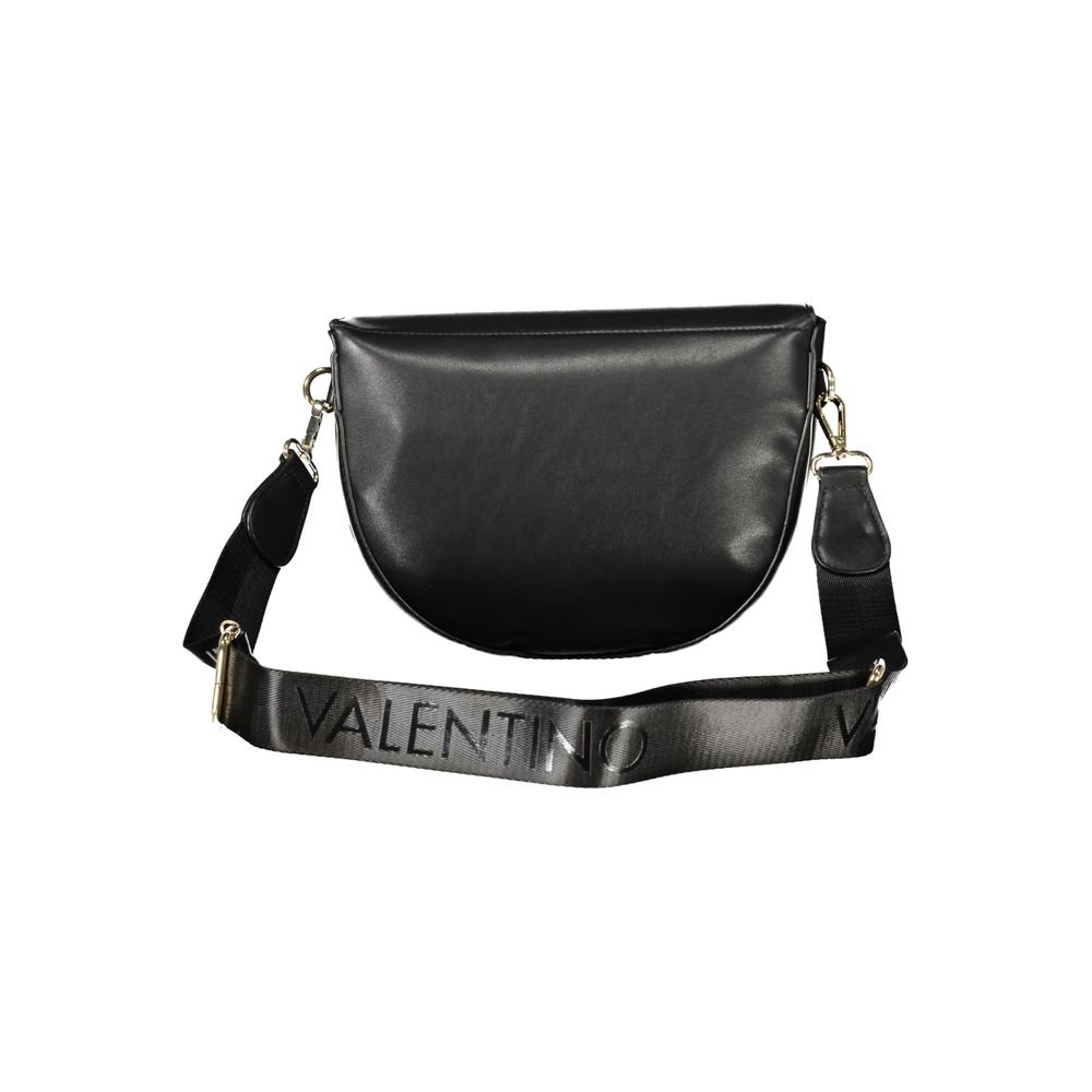 Mario Valentino Black Polyurethane Women's Bag