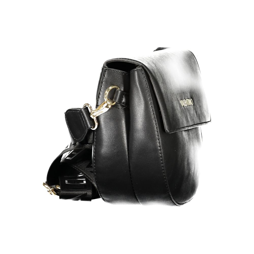 Mario Valentino Black Polyurethane Women's Bag