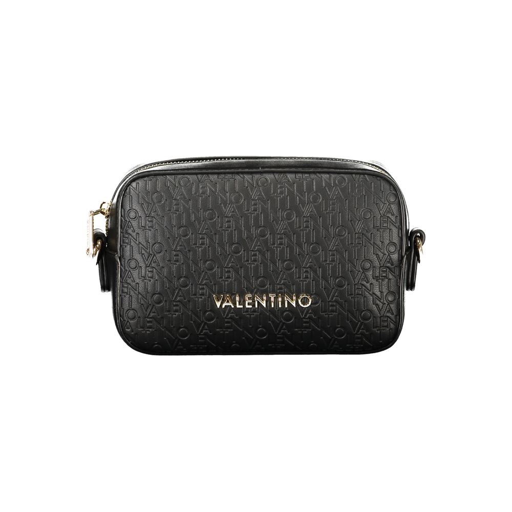 Mario Valentino Black Polyurethane Women's Bag