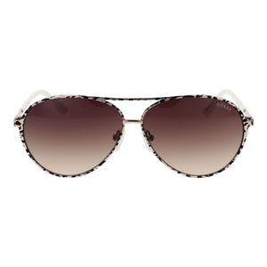 Guess Beige Metal Sunglasses