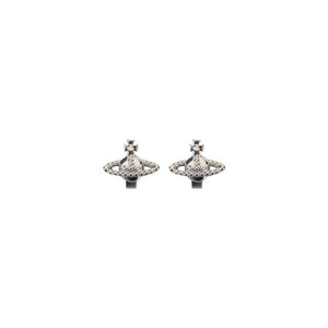 Vivienne Westwood Gray Brass Earrings