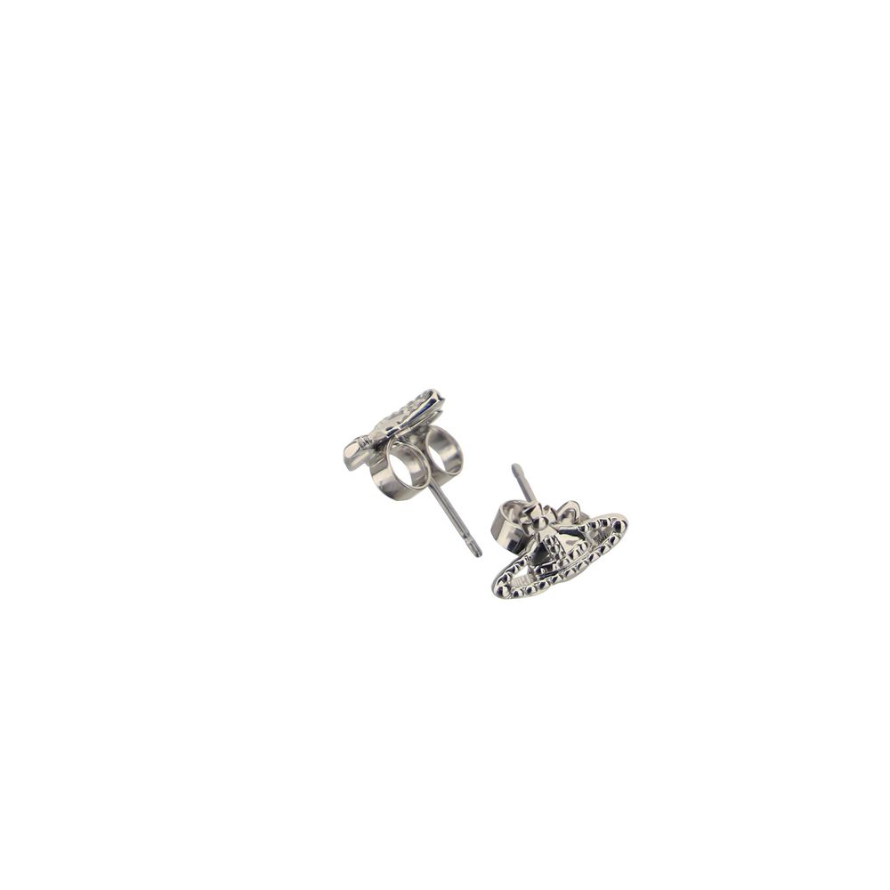 Vivienne Westwood Gray Brass Earrings