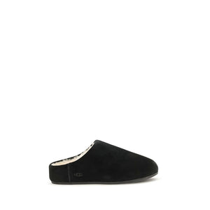 UGG Black Leather Mules