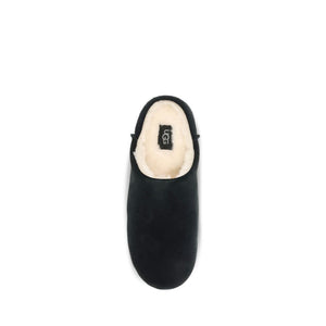 UGG Black Leather Mules