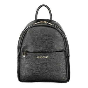 Mario Valentino Black Polyurethane Women's Backpack