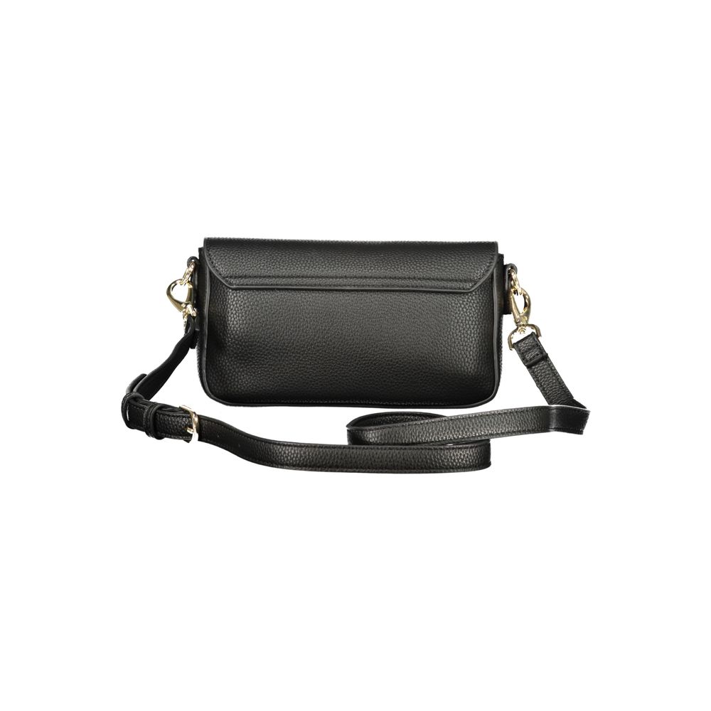 Mario Valentino Black Polyurethane Women's Bag