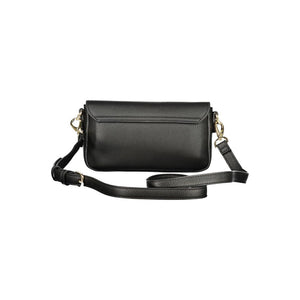 Mario Valentino Black Polyurethane Women's Bag