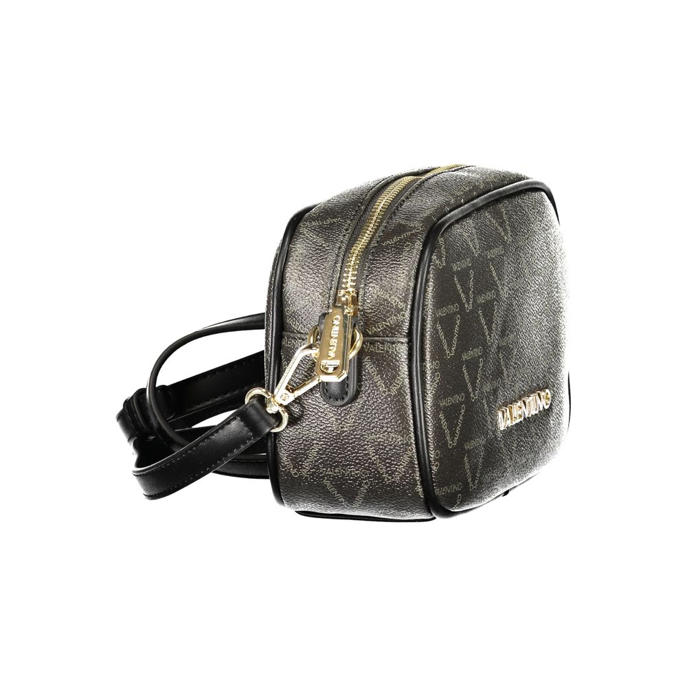 Mario Valentino Black Polyurethane Women's Bag