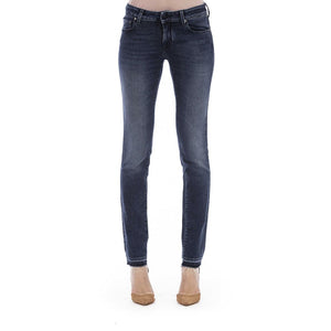 Jacob Cohen Blue Cotton Women Jeans