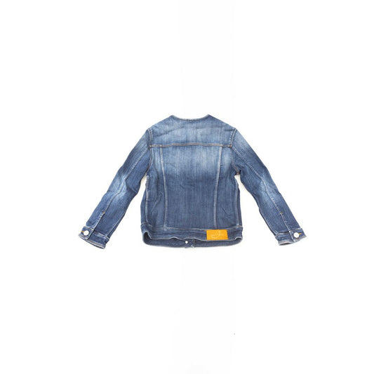 Jacob Cohen Blue Cotton Women Jacket