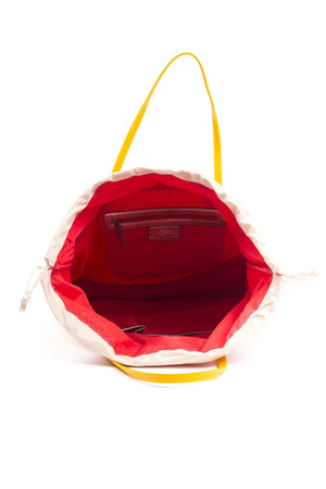 BYBLOS Yellow Polyester Women Shoulder Bag