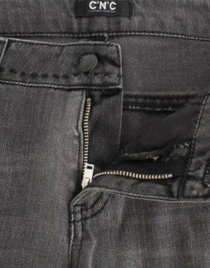 Costume National Gray straight leg jeans