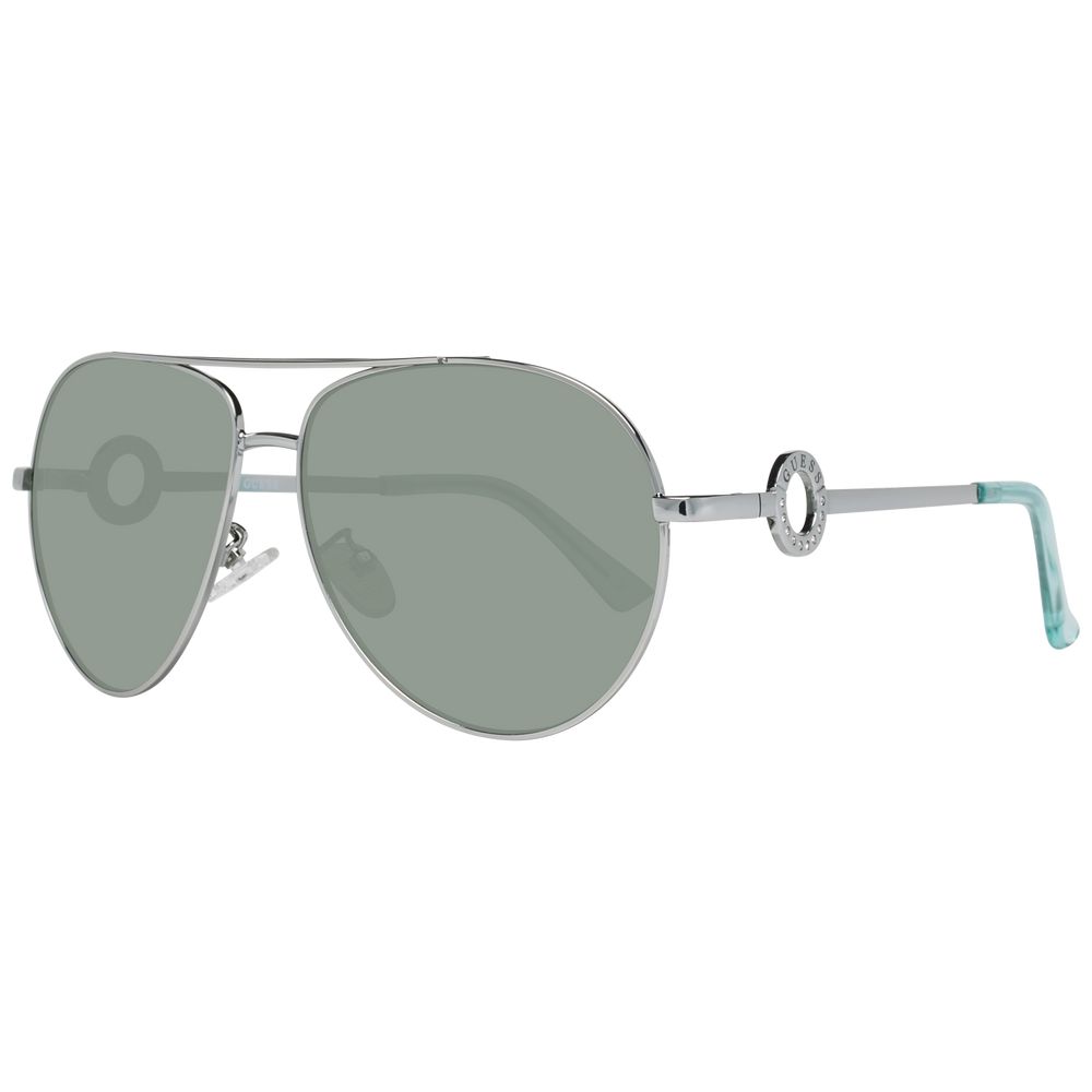 Guess Silver Metal Sunglasses
