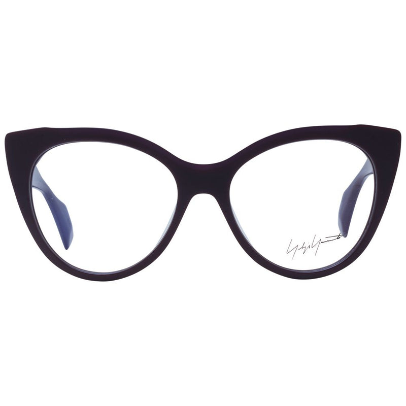 Dark purple cat-eye plastic eyeglass frames