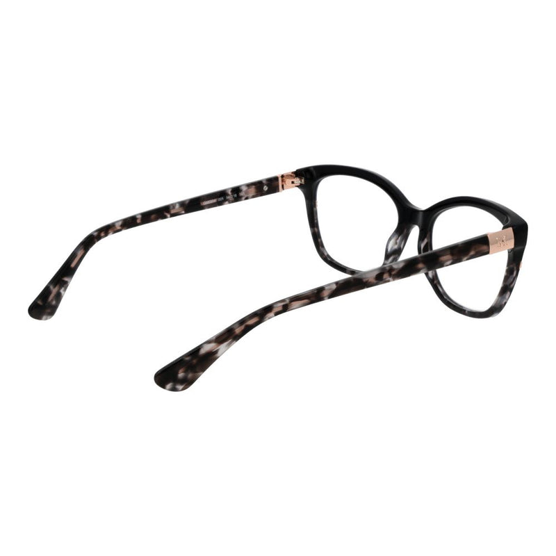 Marciano by Guess black and tortoiseshell acetate eyeglass frames with rose gold accents