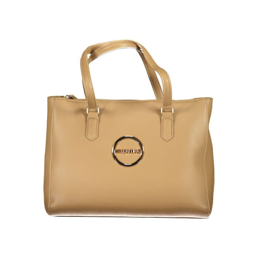 Mario Valentino Beige Polyurethane Women's Bag