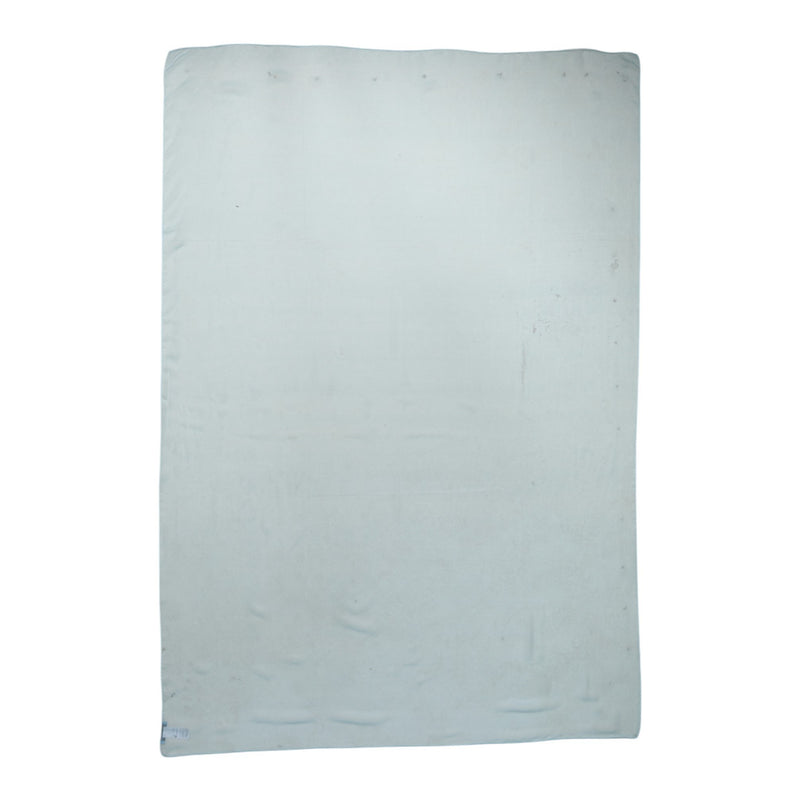 Light blue silk rectangular wrap scarf