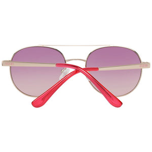 Guess Rose Gold Metal Sunglasses