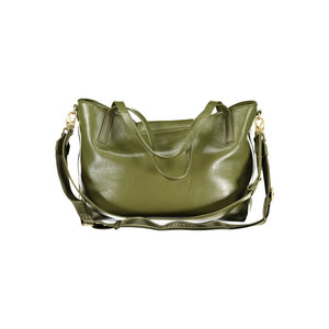 Mario Valentino Verde Polyurethane Women's Bag with Adjustable Strap