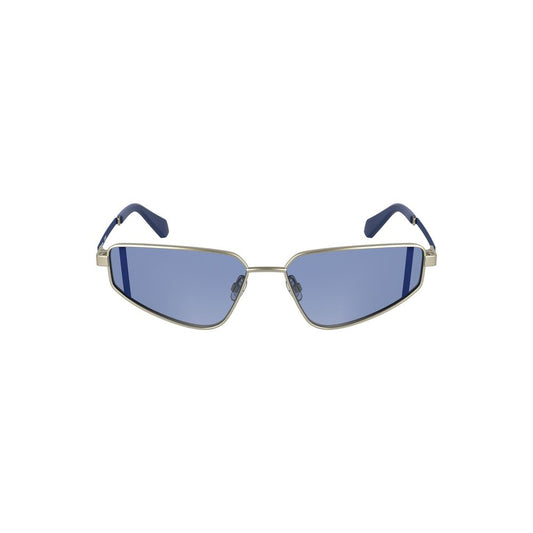 Calvin Klein Argento Metal Women Sunglasses