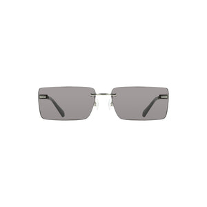 Calvin Klein Black Metal Women Sunglasses