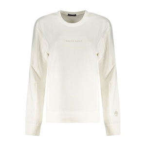North Sails Bianco Cotton Women Sweatshirt