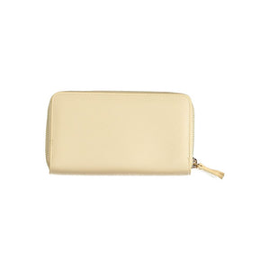 Mario Valentino Beige Polyurethane Women's Wallet