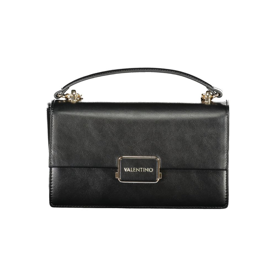 Mario Valentino Black Polyurethane Women's Bag