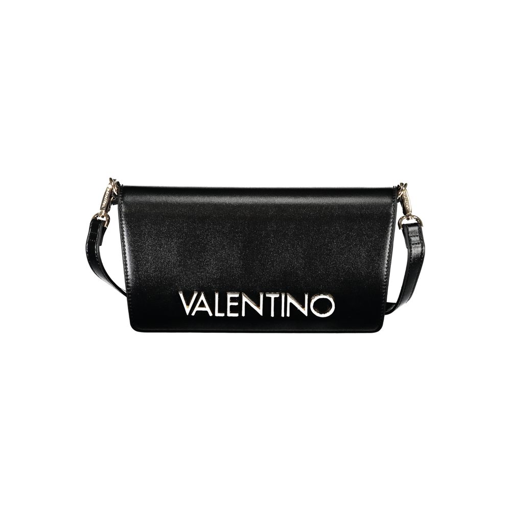 Mario Valentino Black Polyurethane Women's Bag