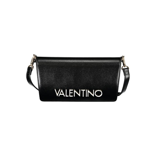 Mario Valentino Black Polyurethane Women's Bag