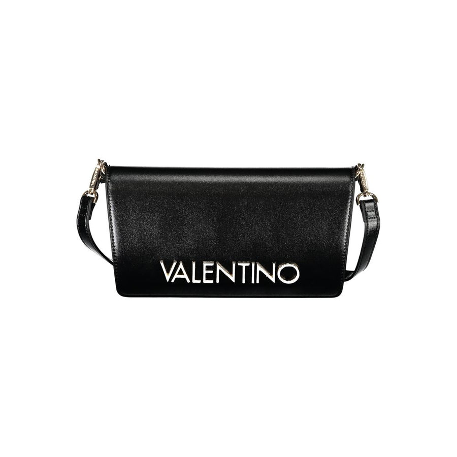 Mario Valentino Black Polyurethane Women's Bag
