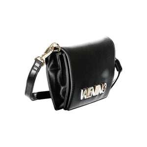 Mario Valentino Black Polyurethane Women's Bag