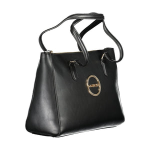Mario Valentino Black Polyurethane Women's Bag