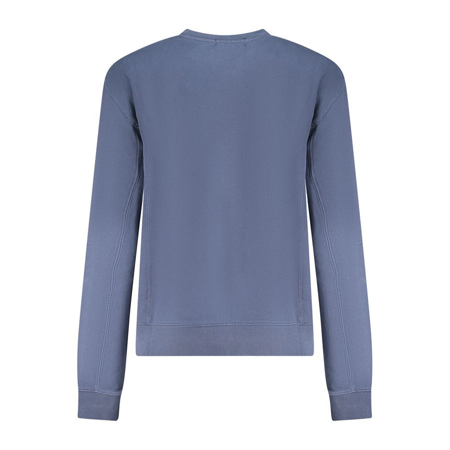 Blue cotton women crewneck sweatshirt by North Sails